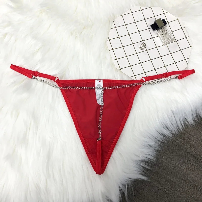 Personalised Chain Thong Adjustable Size