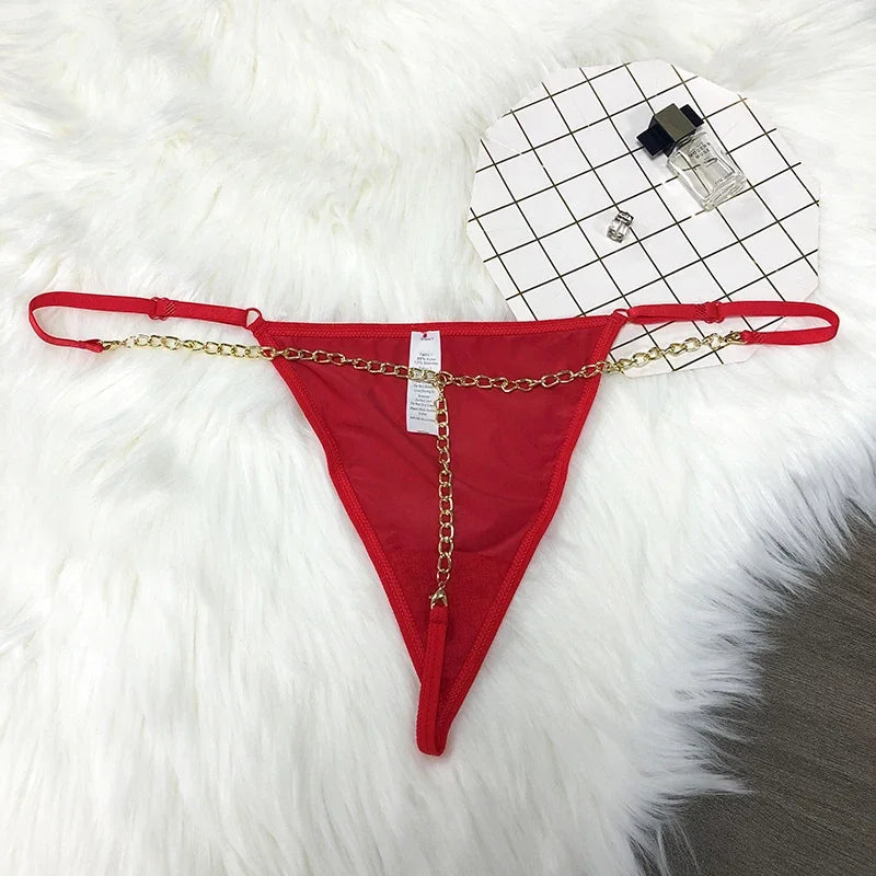 Personalised Chain Thong Adjustable Size