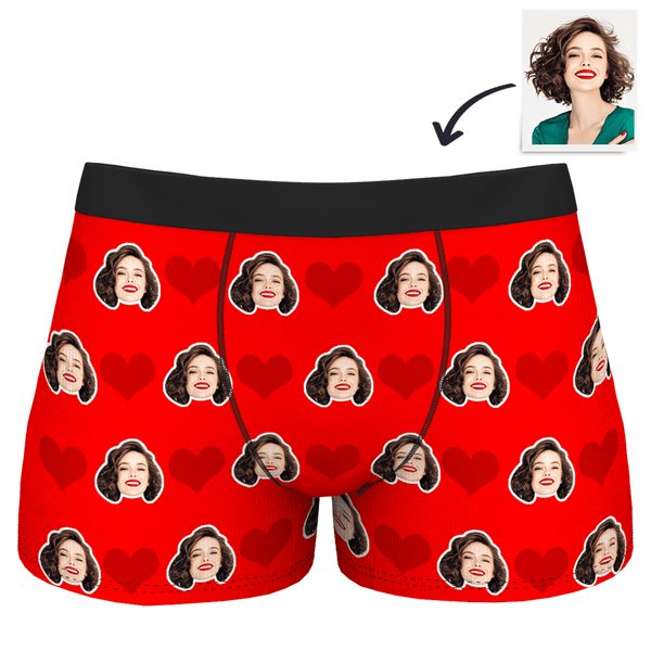 Personalised Boxer Briefs with Custom Photo - Perfect Gift for Him