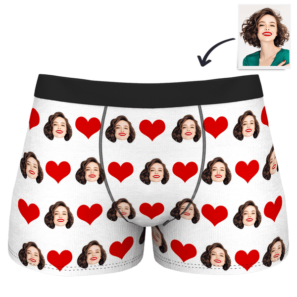 Personalised Boxer Briefs with Custom Photo - Perfect Gift for Him